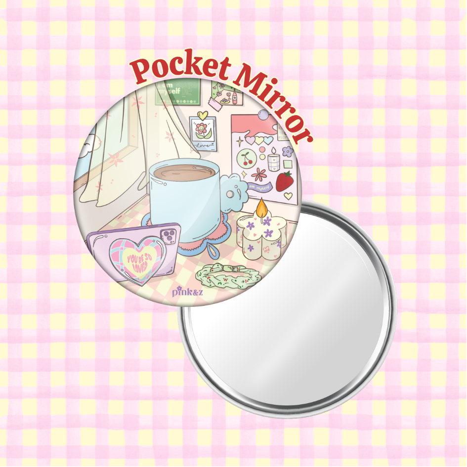 Novelty Pocket Mirror / Compact Mirror