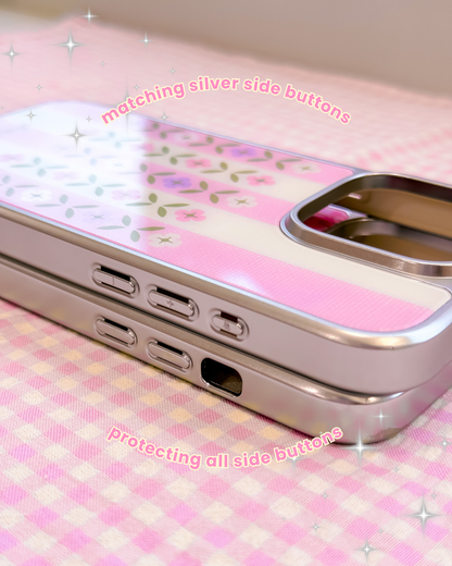 Raya Bloom Metallic Magnetic iPhone Case