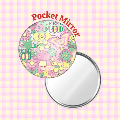 Novelty Pocket Mirror / Compact Mirror