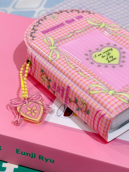 Photo Album with Keychain for Polaroid photos & Photocard