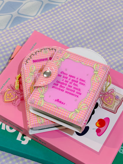 Photo Album with Keychain for Polaroid photos & Photocard