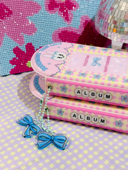 Photo Album with Keychain for Polaroid photos & Photocard
