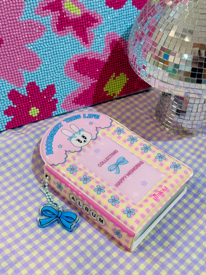 Photo Album with Keychain for Polaroid photos & Photocard