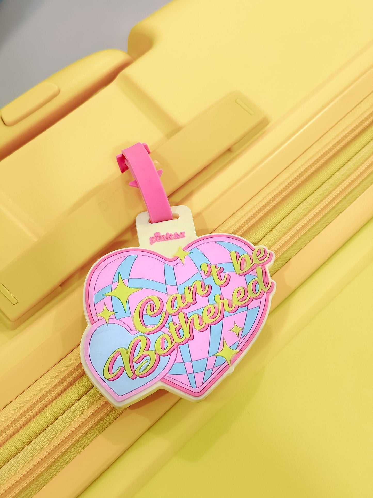 Can't be Bothered Luggage Tag / Silicone Bag Tag