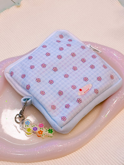 Pouch & Mini Keychain Set