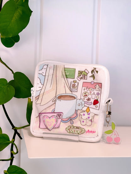 Pouch & Mini Keychain Set