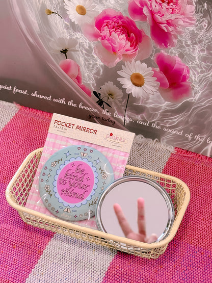 Novelty Pocket Mirror / Compact Mirror