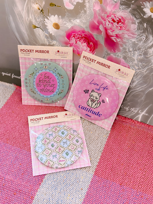 Novelty Pocket Mirror / Compact Mirror