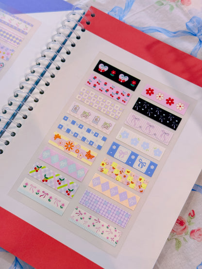 Washi Stickers (2 pieces)