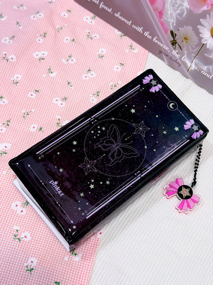 Puffy Long Photo Album with Keychain for 4-cut photos / Photo Booth Photo Album