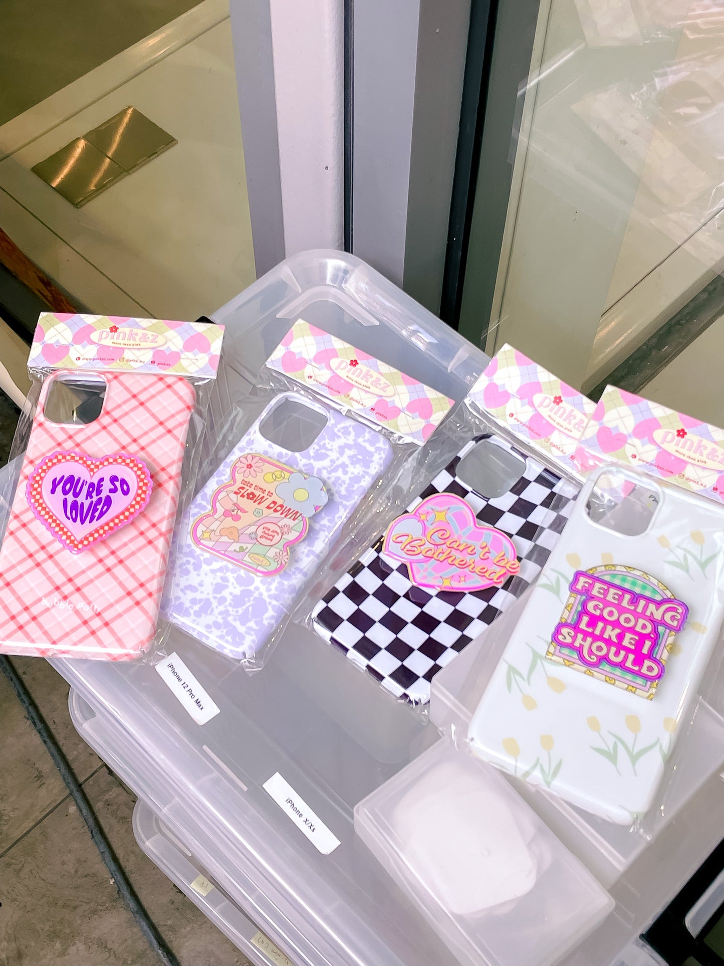 Novelty Stick-on Phone Grip