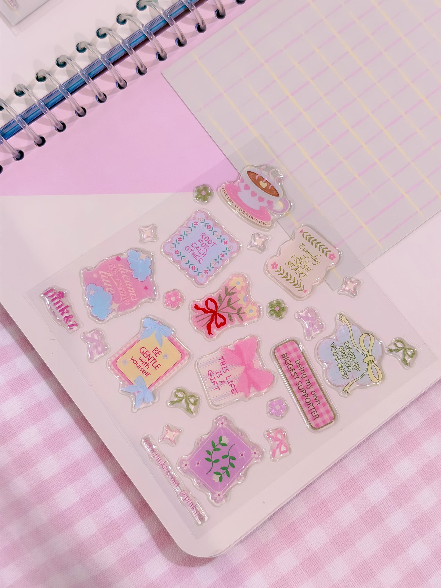 Epoxy Sticker Sheet