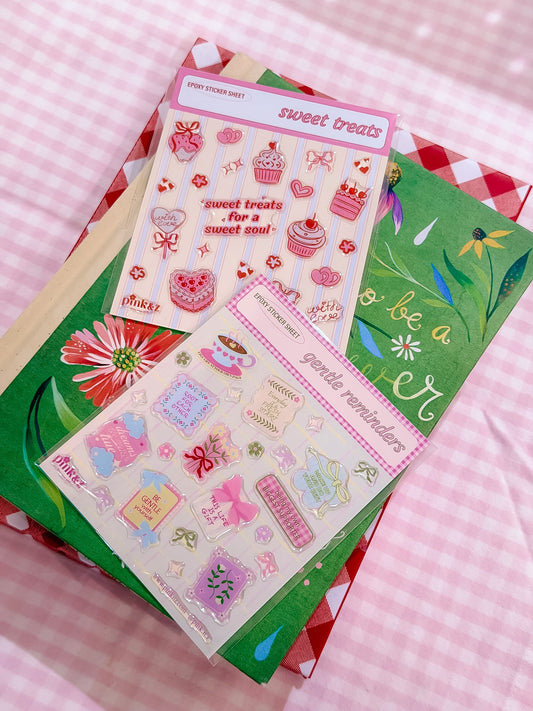 Epoxy Sticker Sheet