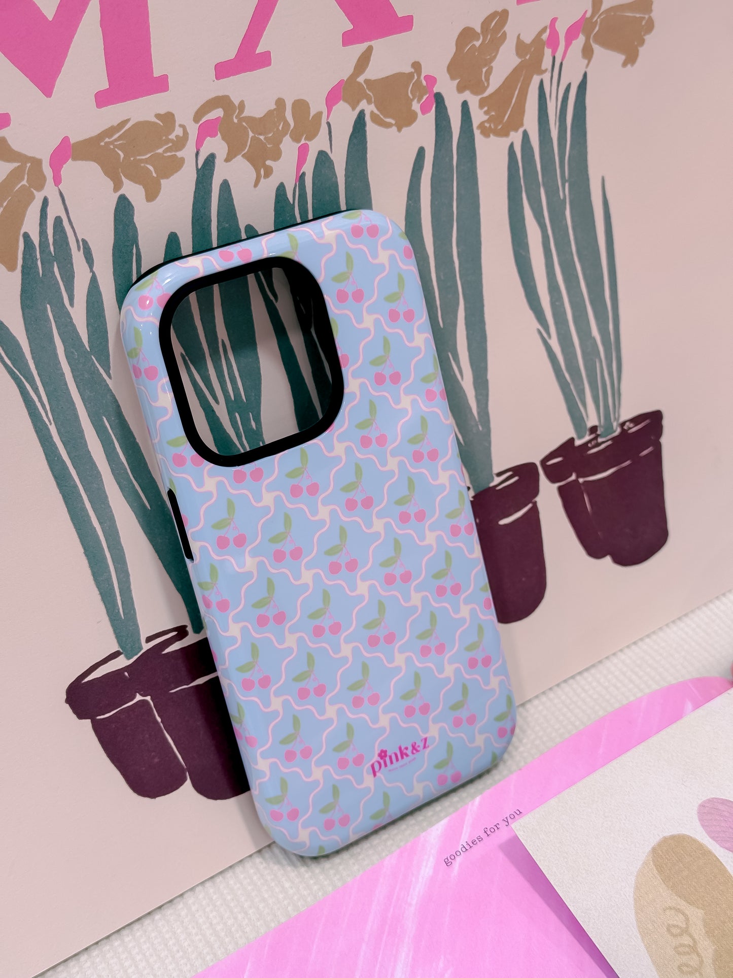 Wavy Cherry Phone Case
