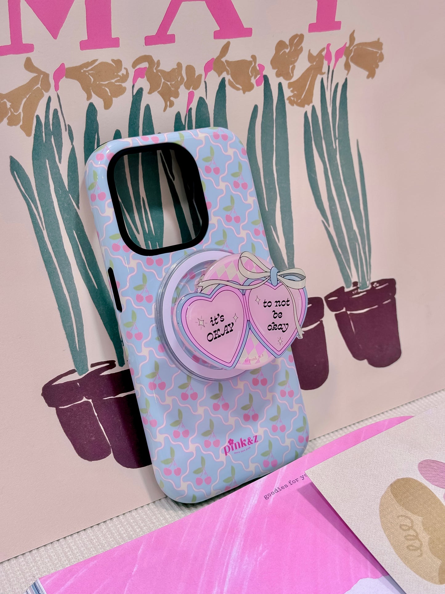 Wavy Cherry Phone Case