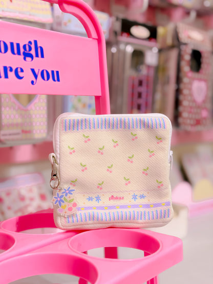 Pouch & Mini Keychain Set