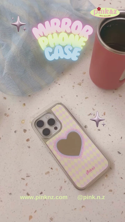 Lovely Metallic Mirror Phone Case