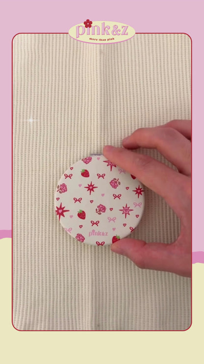Double-sided Folded Pocket Mirror (comes with a pouch)